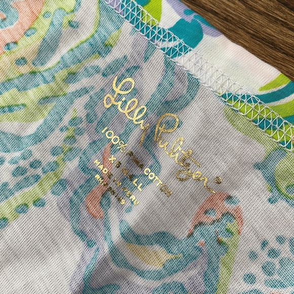 Lilly Pulitzer Pima Cotton Palmetto Dress in Resort White Casa Marina - Picture 5 of 6